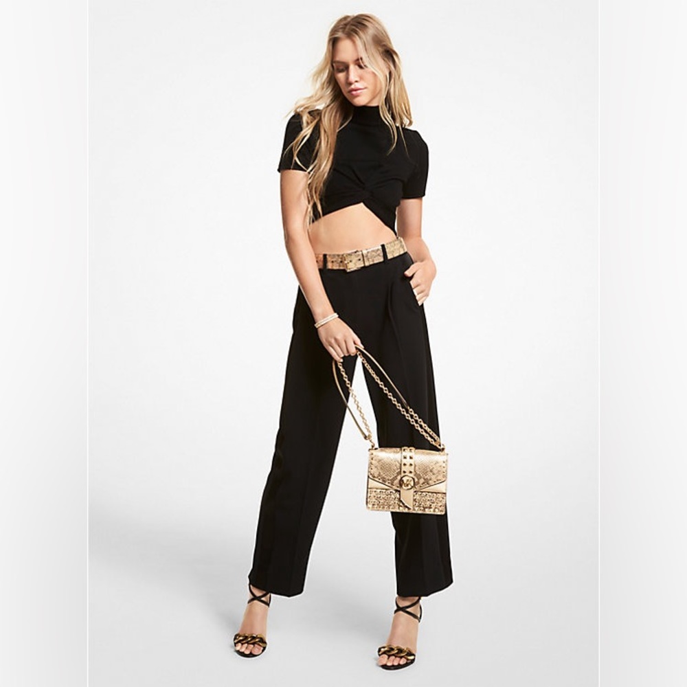 Michael Kors Crepe Tuxedo Pant